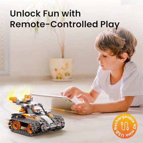 Blue 5in1 Robot Building Kit with 488 Pieces L9643