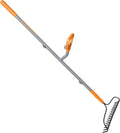Steel Shaft Impact Resistant Snow Shovel, 18-Inch, 48-Inch Shaft, Polycarbonate Shovel Pack of 2 F710