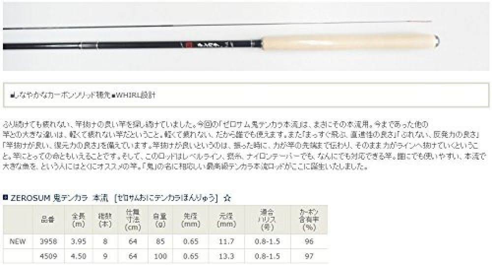 Tenkara Rod Telescopic Trip G585506