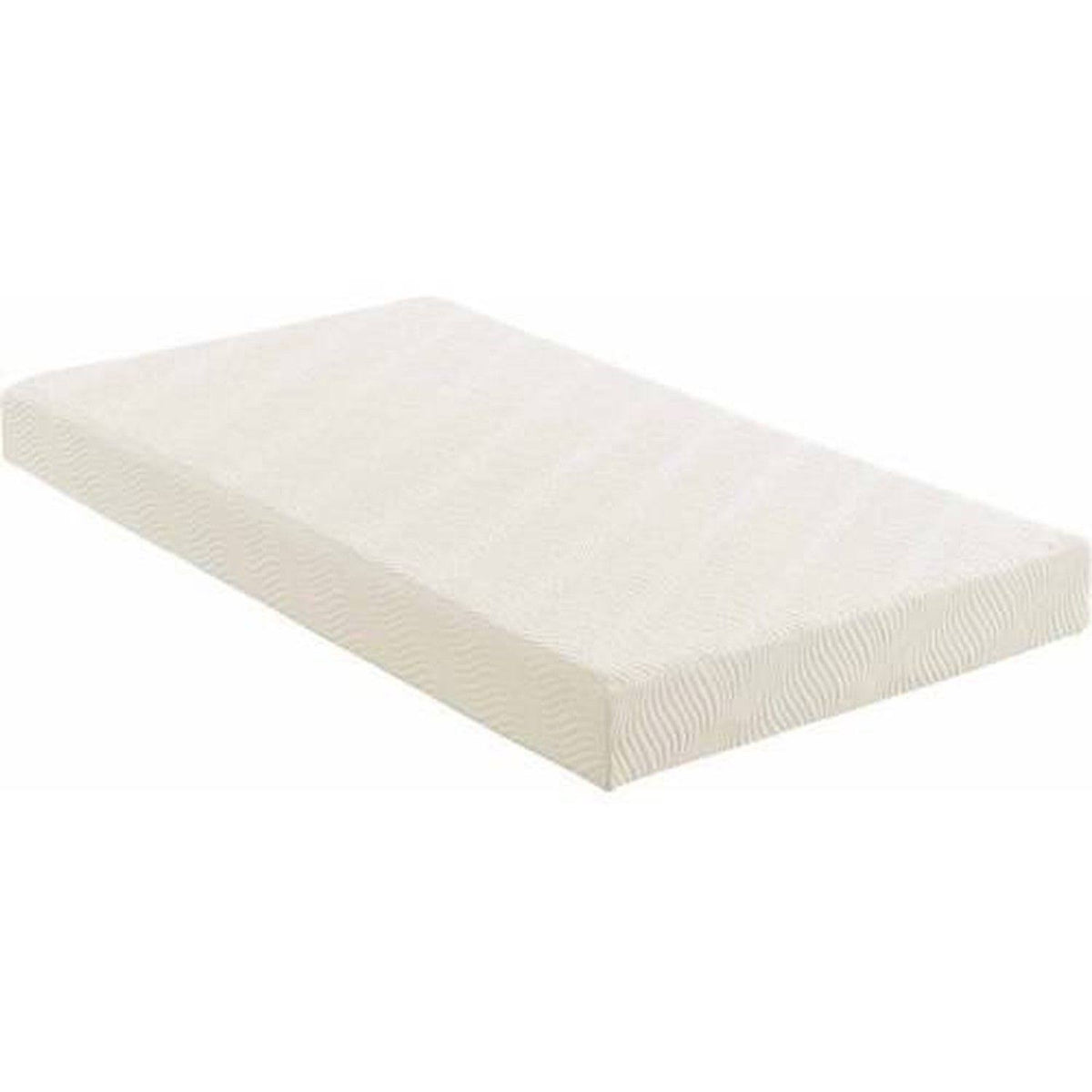 Twin White 6 inch Memory Foam Mattress S2873
