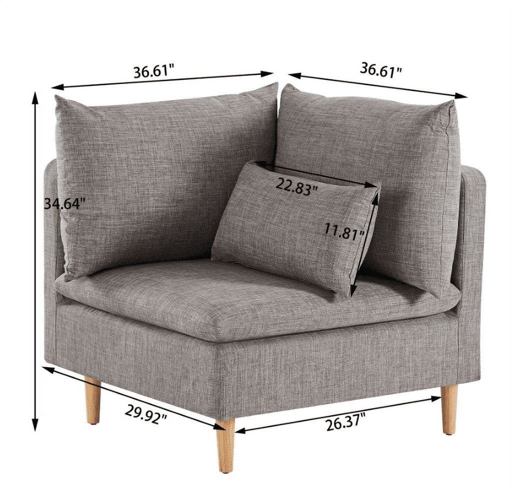 Armless Sofa Z302