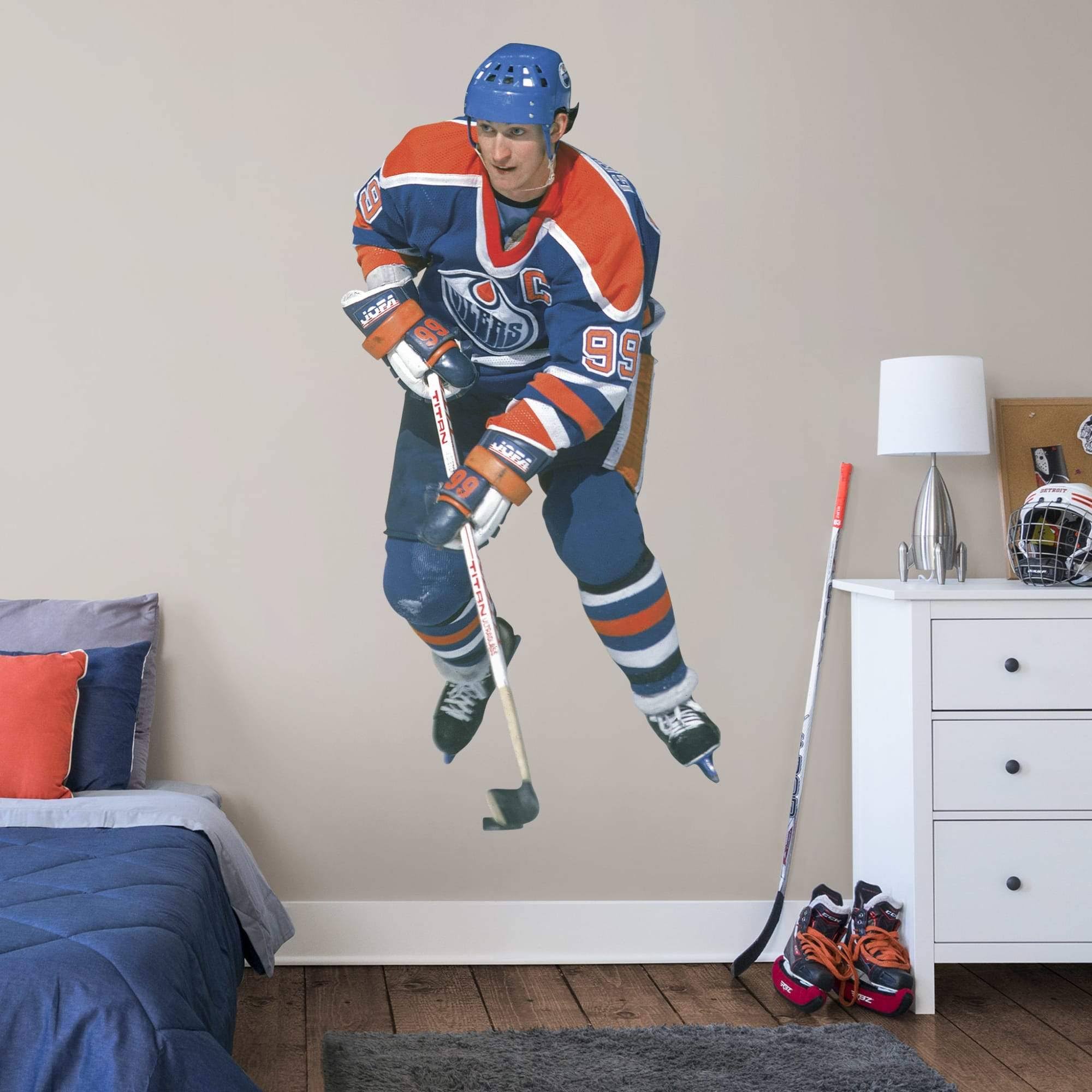 Life-Size NHL Wall Decal with 2 Wall Decals N1235