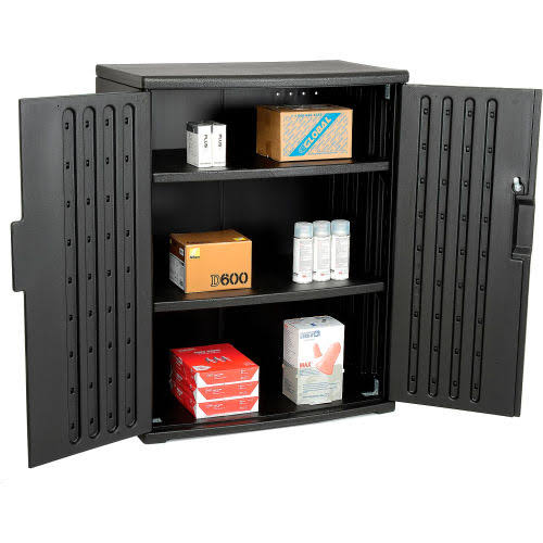 Black Storage Cabinet Z53216
