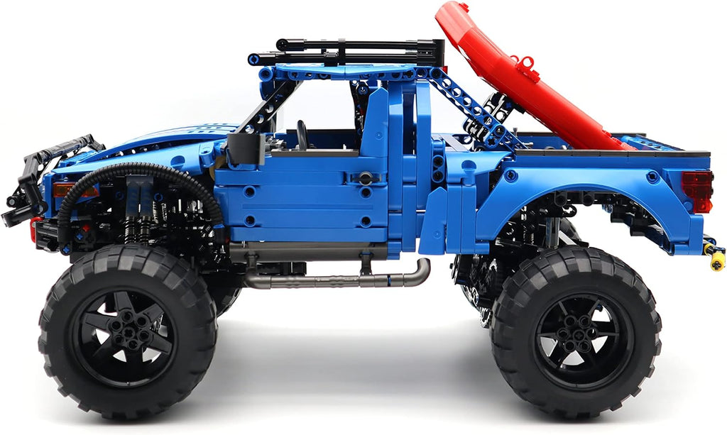 Blue Racing Car Off-Road Vehicle Building Blocks Kit Toy (1630PCS) S993016