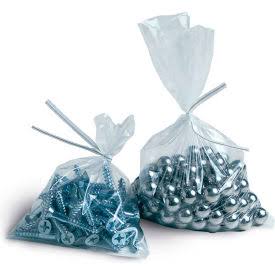 LDPE Lay Flat Poly Bag, 4 mil, Pk1000 E414907