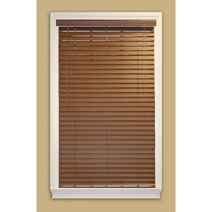 Bark Faux Wood Room Darkening Horizontal Blinds A8740