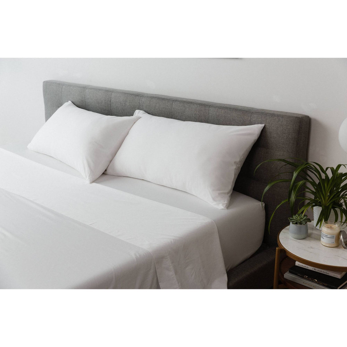 White Cal King Sheet Set K1262