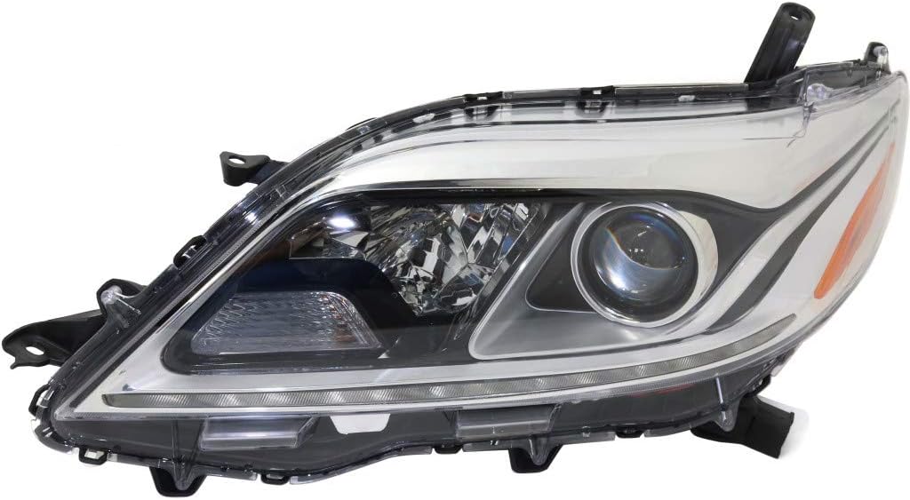 For Toyota Sienna Headlight 2015-2017 Driver Side Halogen w/LED DRL R1734