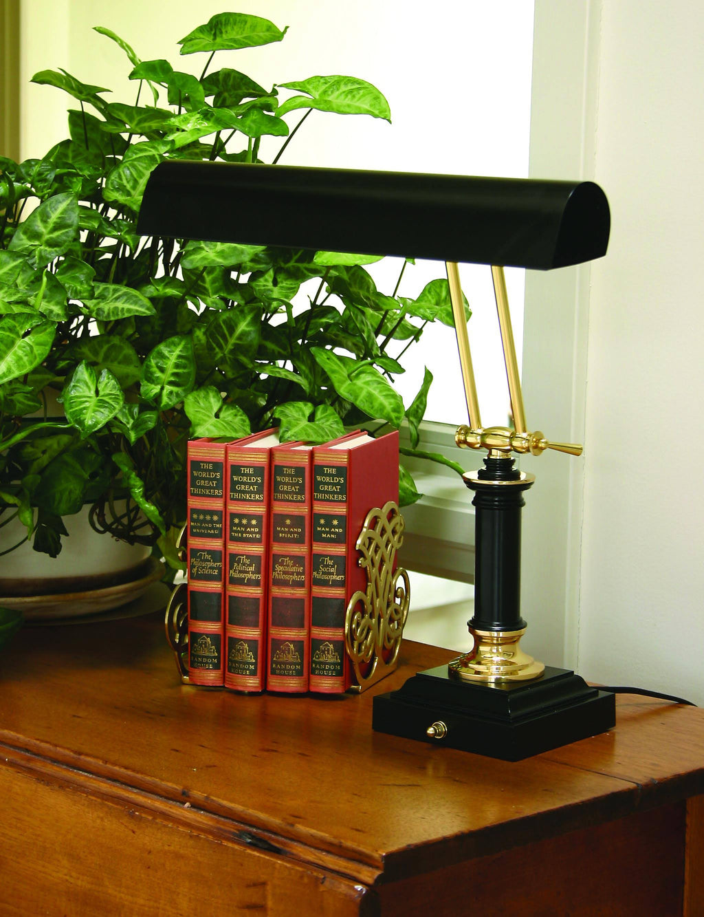 Black Brass Desk Piano Lamp B65329
