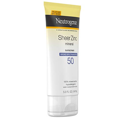 Sheer Zinc Oxide Dry-Touch Sunscreen Lotion SPF 50, 3 fl. oz H9426
