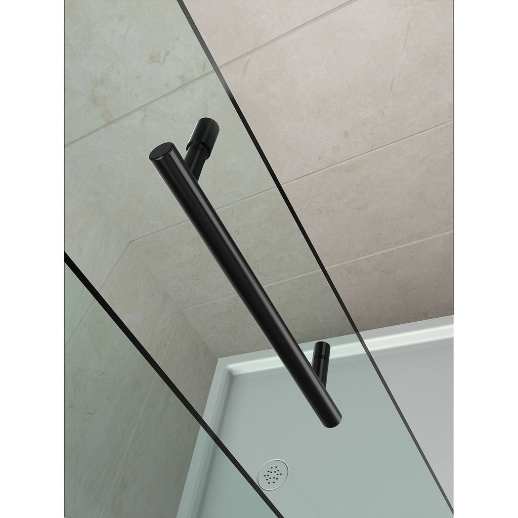 Chrome Frameless Square Shower Enclosure Z21256