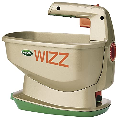 Handheld Spreader Holds up to 2,500 sq. ft., Brown I9050