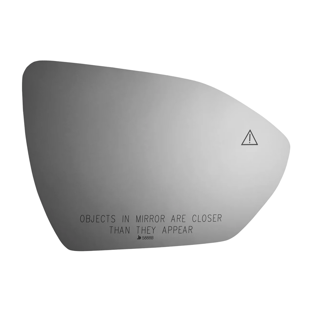 Convex 8 inches Side View Replacement Mirror D15424