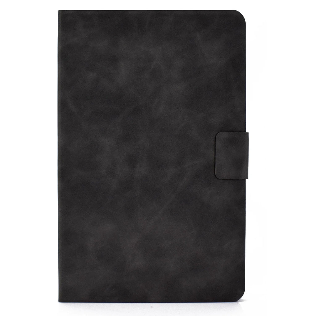 Black Leather Folio Stand Cover for iPad 10.9 Inch Y80138
