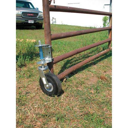 8 in Rubber Gate Caster E176