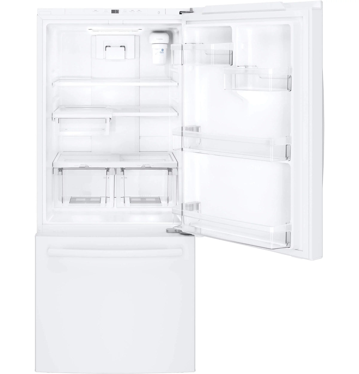 White 30 Inch Bottom Freezer Refrigerator X84312