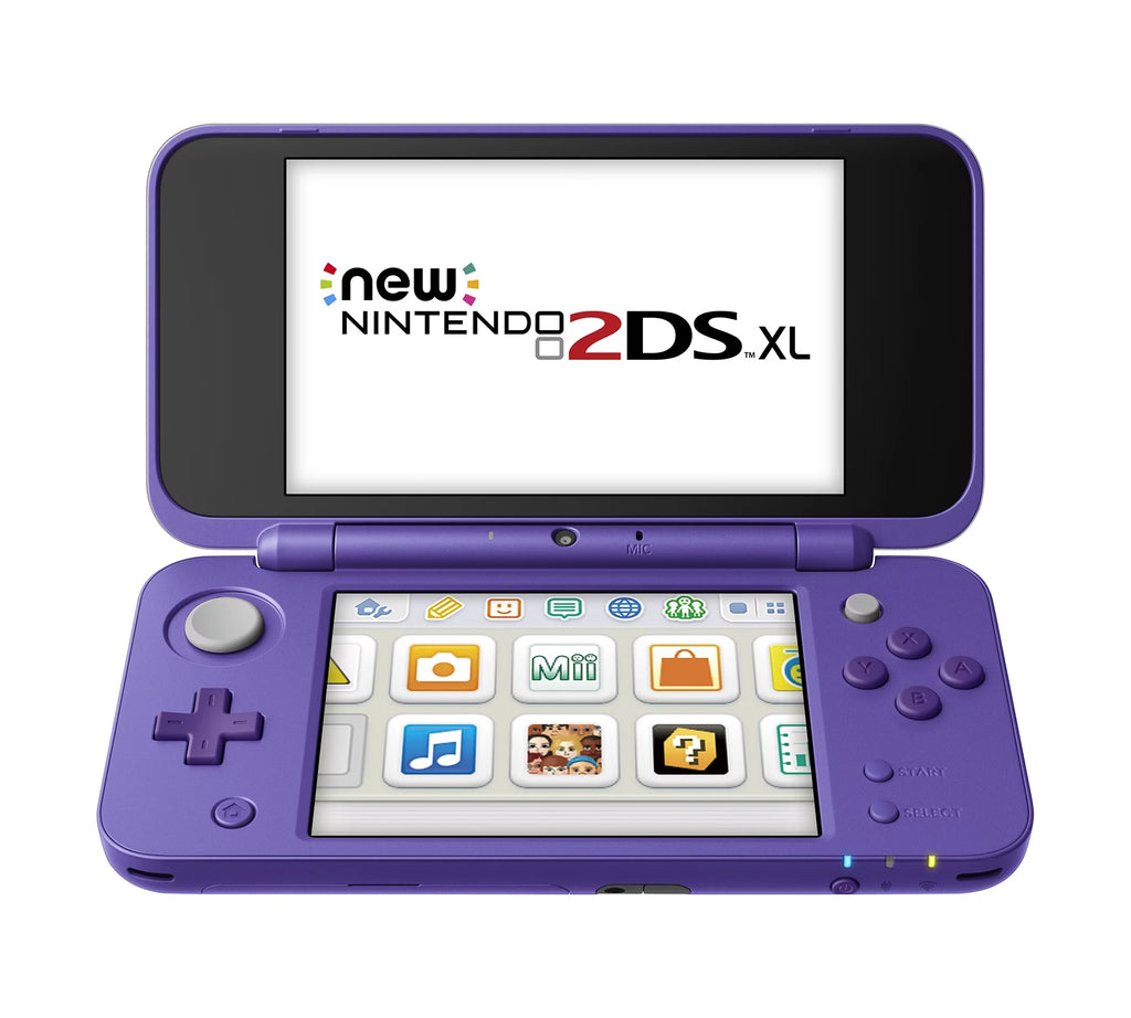 Purple & Silver 2DS XL System with Mario Kart 7 Pre-installed I3116