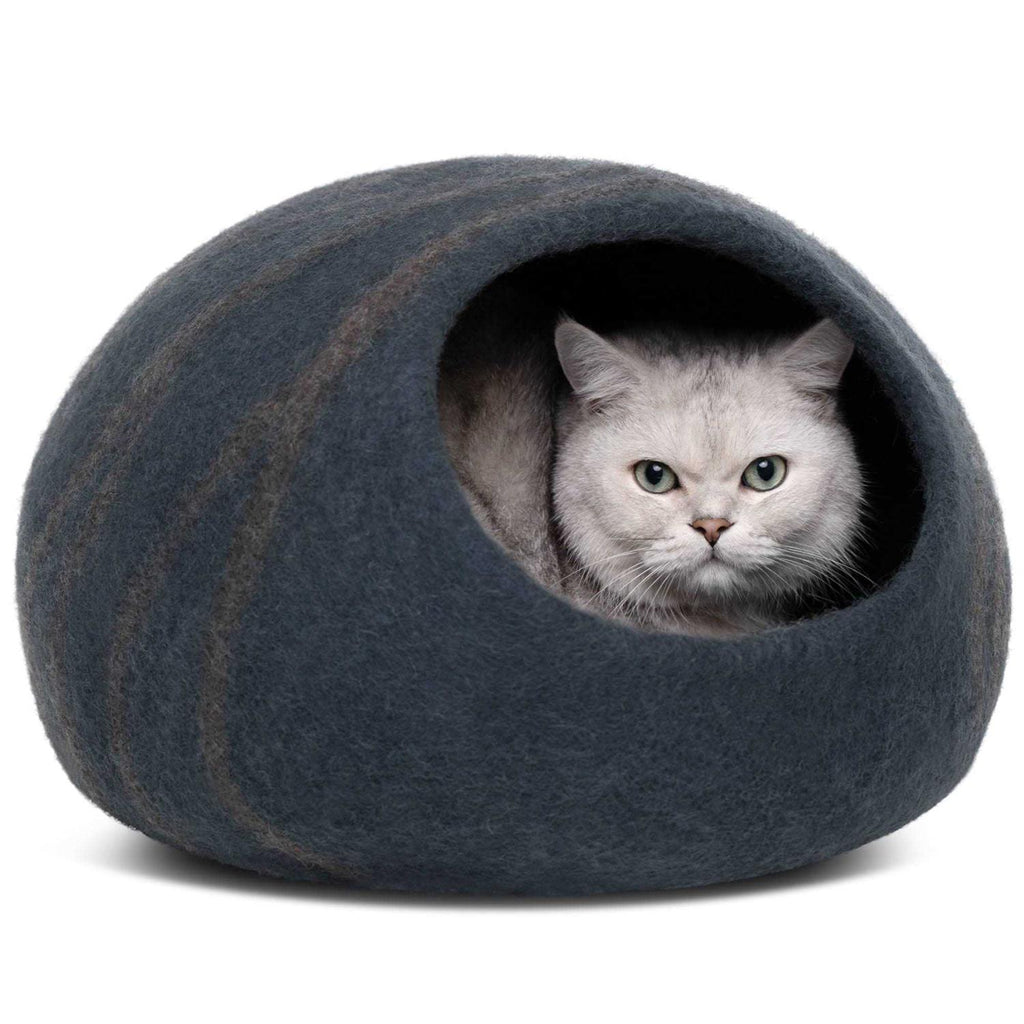 Felt Cat Bed Cave 100% Merino Wool L2233