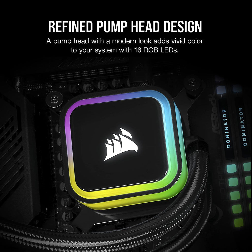 Black 240mm Liquid CPU Cooler O8195