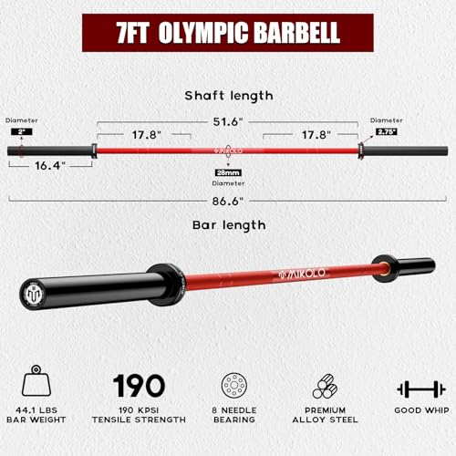 7ft Olympic Barbell 45lb H43931