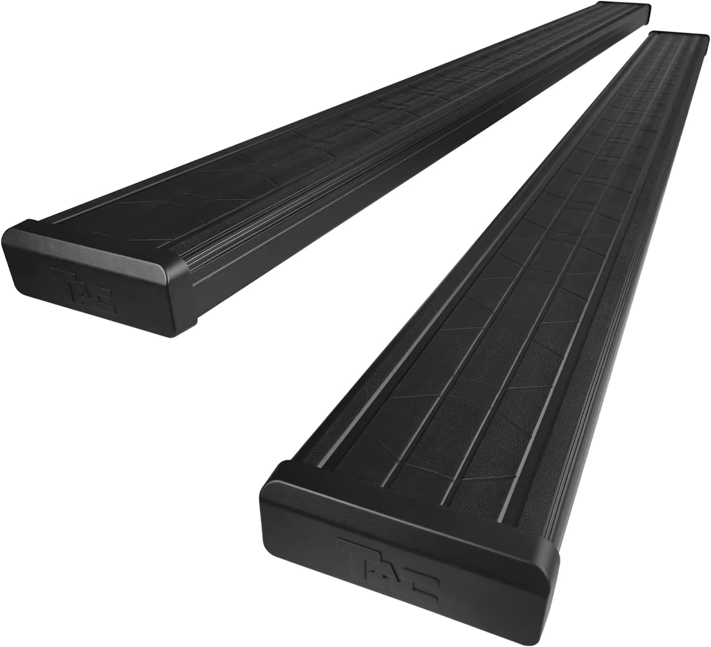 Black 6" Side Step Nerf Bar Truck Accessories 2Pcs X7456