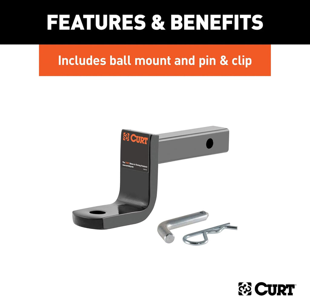 Class 1 Trailer Hitch with Ball Mount, 1-1/4-In Receiver I35561