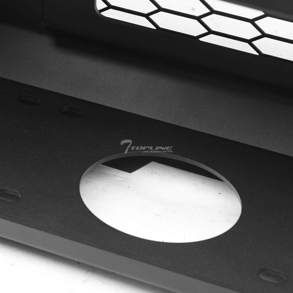 Black Modular Full Width Steel Front Bumper M218923