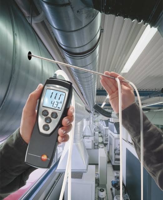 0 to 2 HPA Pressure/Flow Velocity Meter U189649