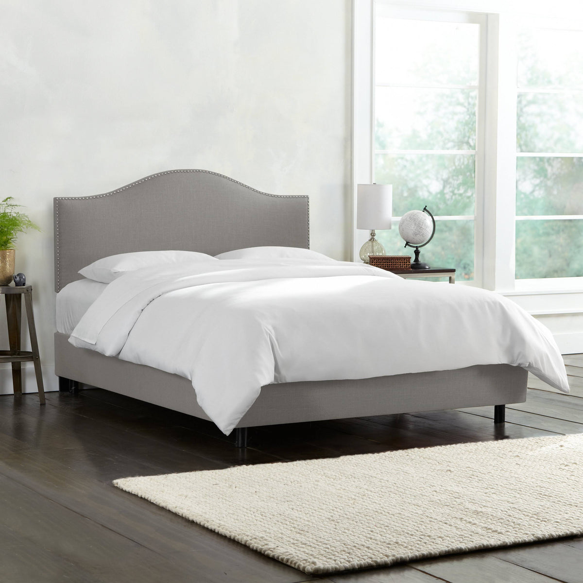 Gray California King Bed S26196