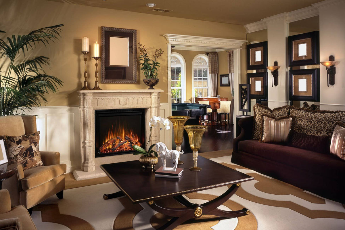 30 inch Built in Electric Fireplace Insert B611795