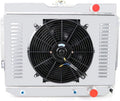 3 Row Core Aluminum Radiator with 14" Fan and Shroud F4895