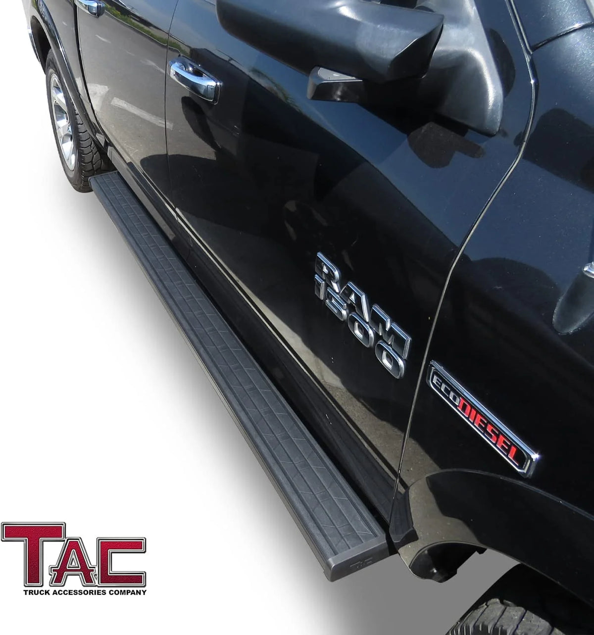 Black 6" Side Step Nerf Bar Truck Accessories 2Pcs X7456