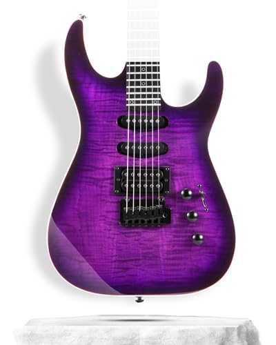 Black Solid Body Electric Guitar with 24 Frets B151