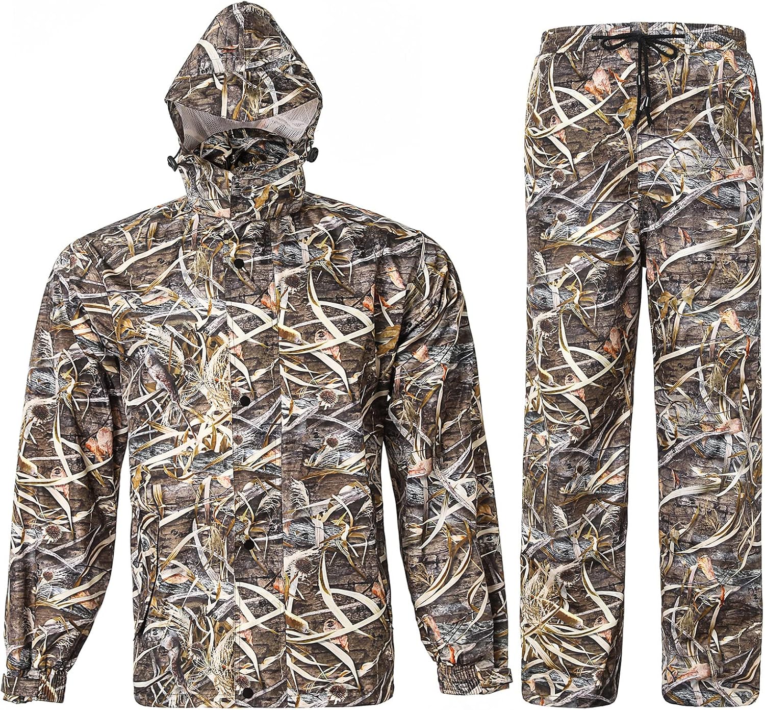 Camouflage Rain Suit Jacket and Pants U366751