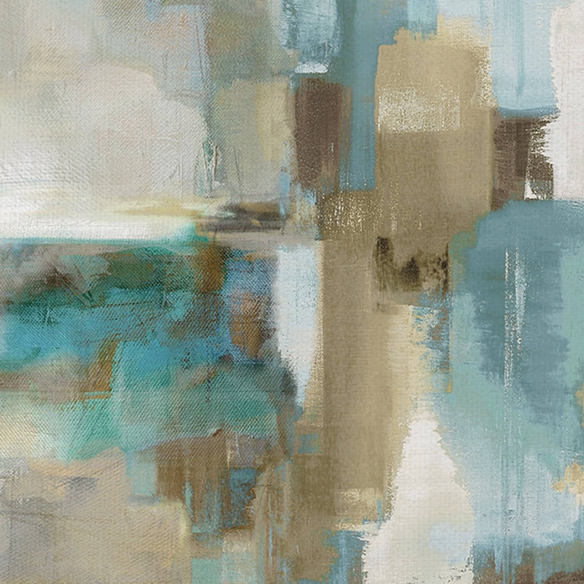 Abstract Canvas Art, 17 inch x 34 inch Z2628