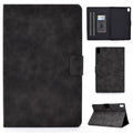 Black Leather Folio Stand Cover for iPad 10.9 Inch Y80138