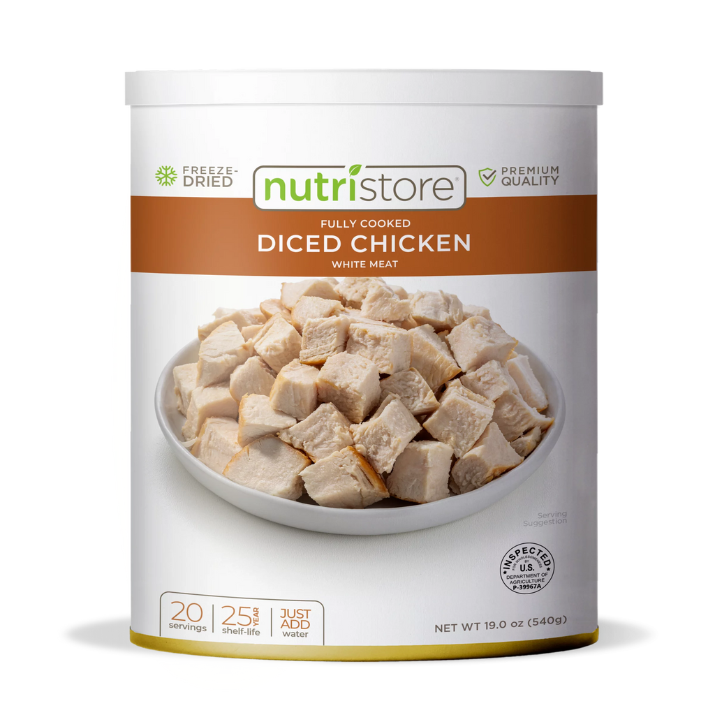 Freeze-Dried Chicken Dices No. 10 Can R2207