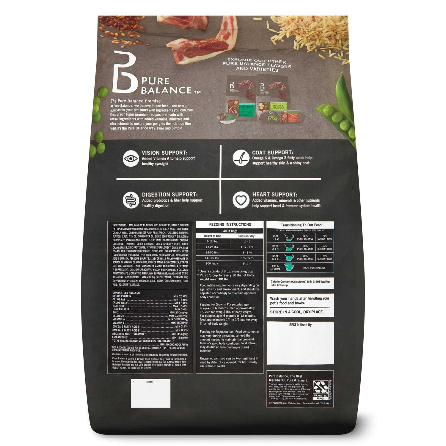 Lamb & Brown Rice Recipe Dry Dog Food L48763