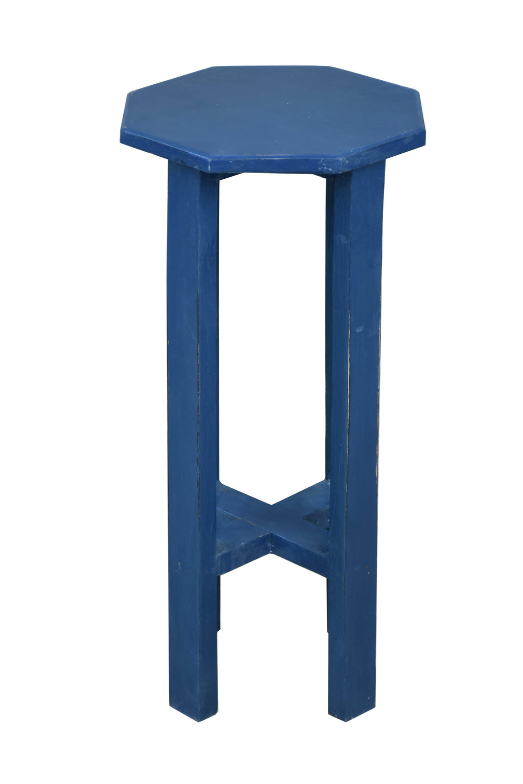 Saltydog Blue Cottage Octagon Side Table R55186