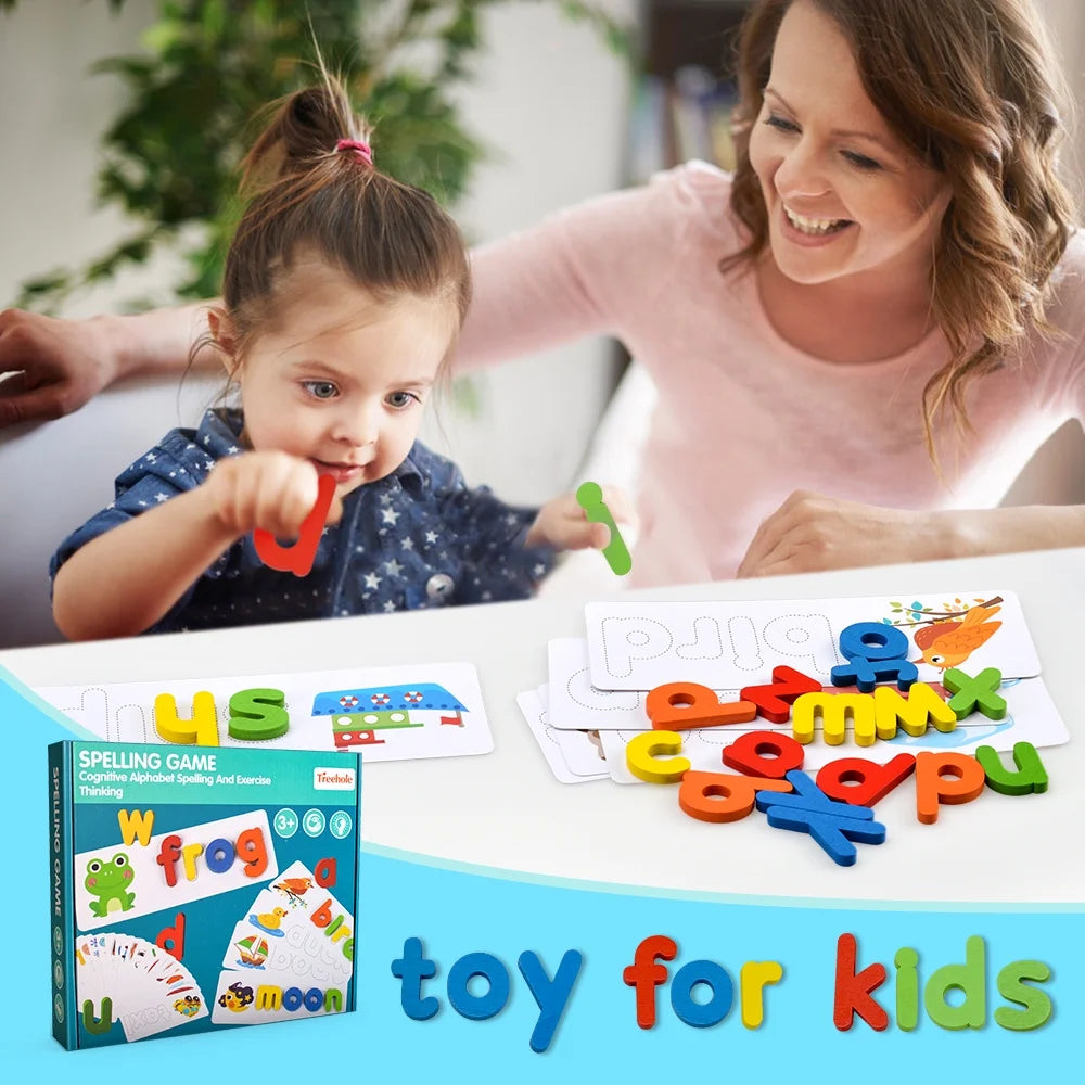 Toddlers Preschool Learning Toys Alphabet Spell Educational Game Toy R269278