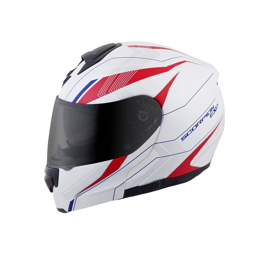 Modular Helmet Grey Orange Size Medium H5739