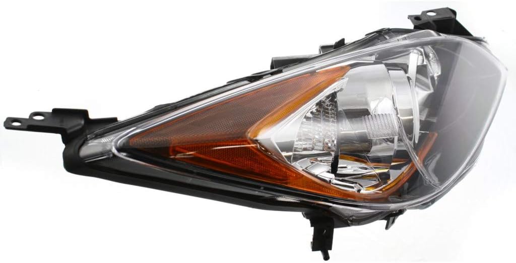 Mazda 3 Headlight Assembly 2010 2011 Pair Halogen T8792