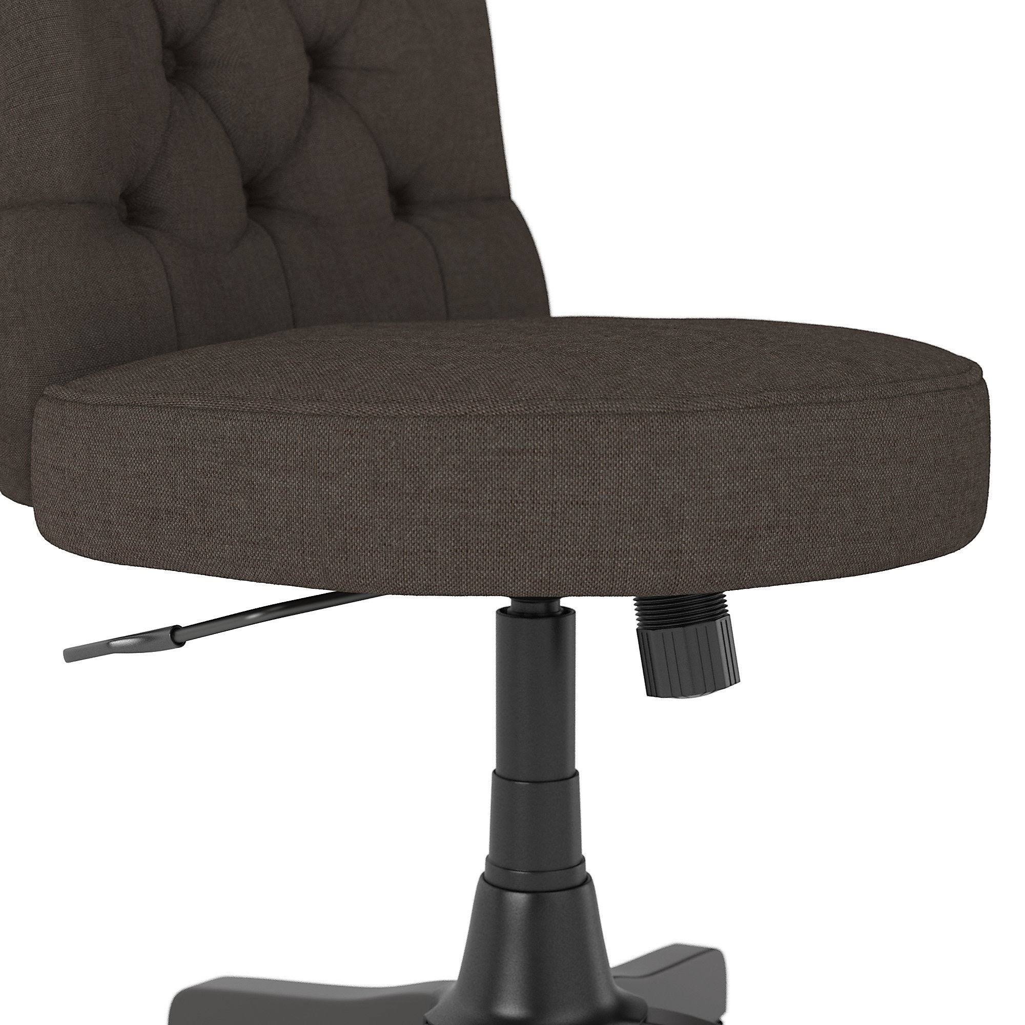 Black Tufted Office Chair X860
