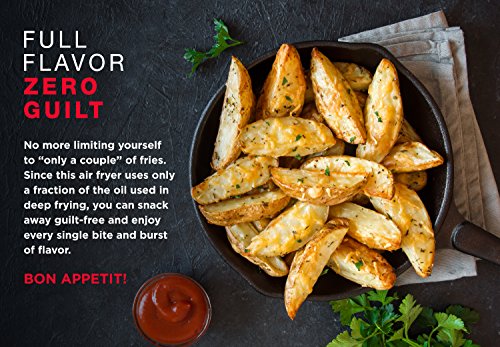 6.8 Quart Air Fryer Oven with Flat Basket G503