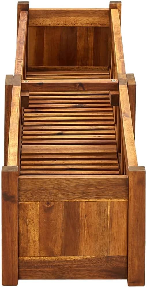 Acacia Wood Raised Bed 59"x11.8"x9.8" Q4459