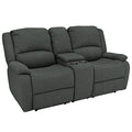 94" Double Recliner RV Sofa with Convertible Console Z171699
