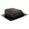Black Aluminum Slant-Back Roof Louver Static Vent (Carton of 6) R531