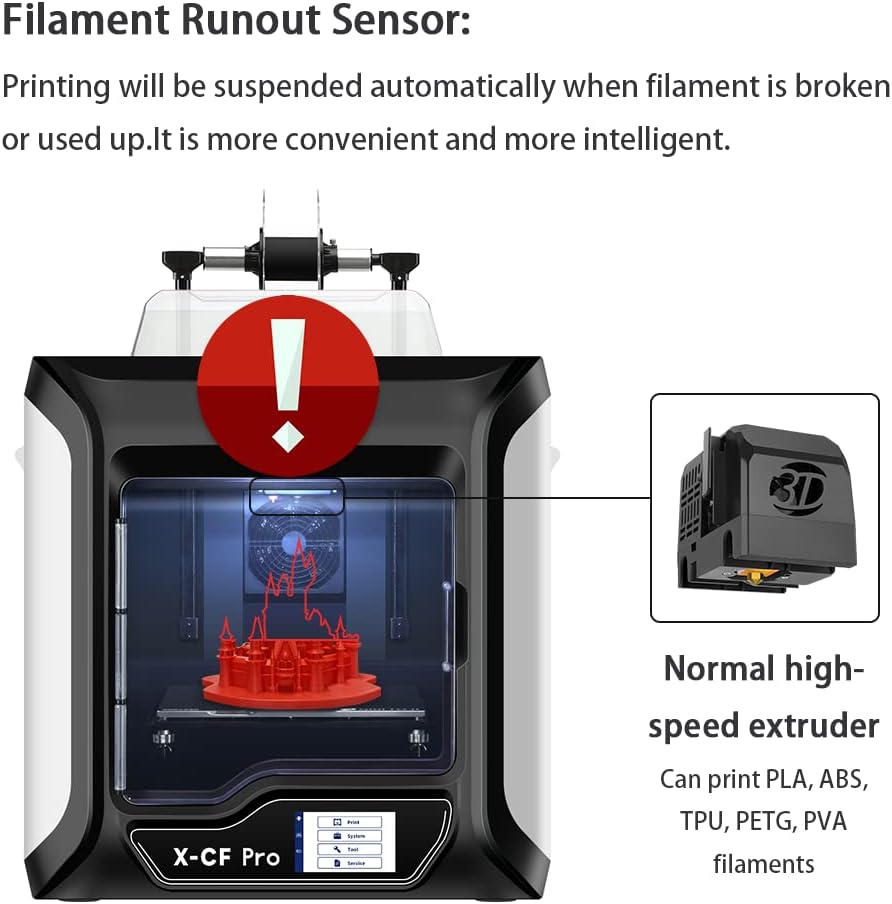Industrial Grade 3D Printer with Automatic Leveling A49406