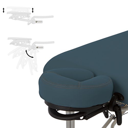 Portable Massage Table Ultra-Lightweight Aluminum Frame with Face Cradle & Carry Case (29lb) B262480