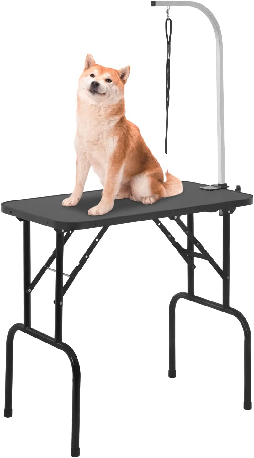 32in Foldable Adjustable Pet Grooming Table N7380